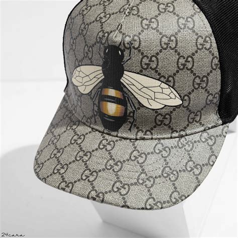 gucci bee print hat|gucci sunglasses with bee.